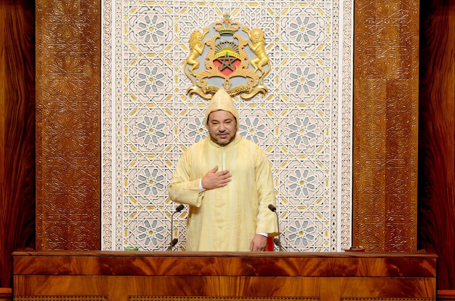Moroccan King Mohammed VI Offers Help To Algeria To Fight Wildfires 