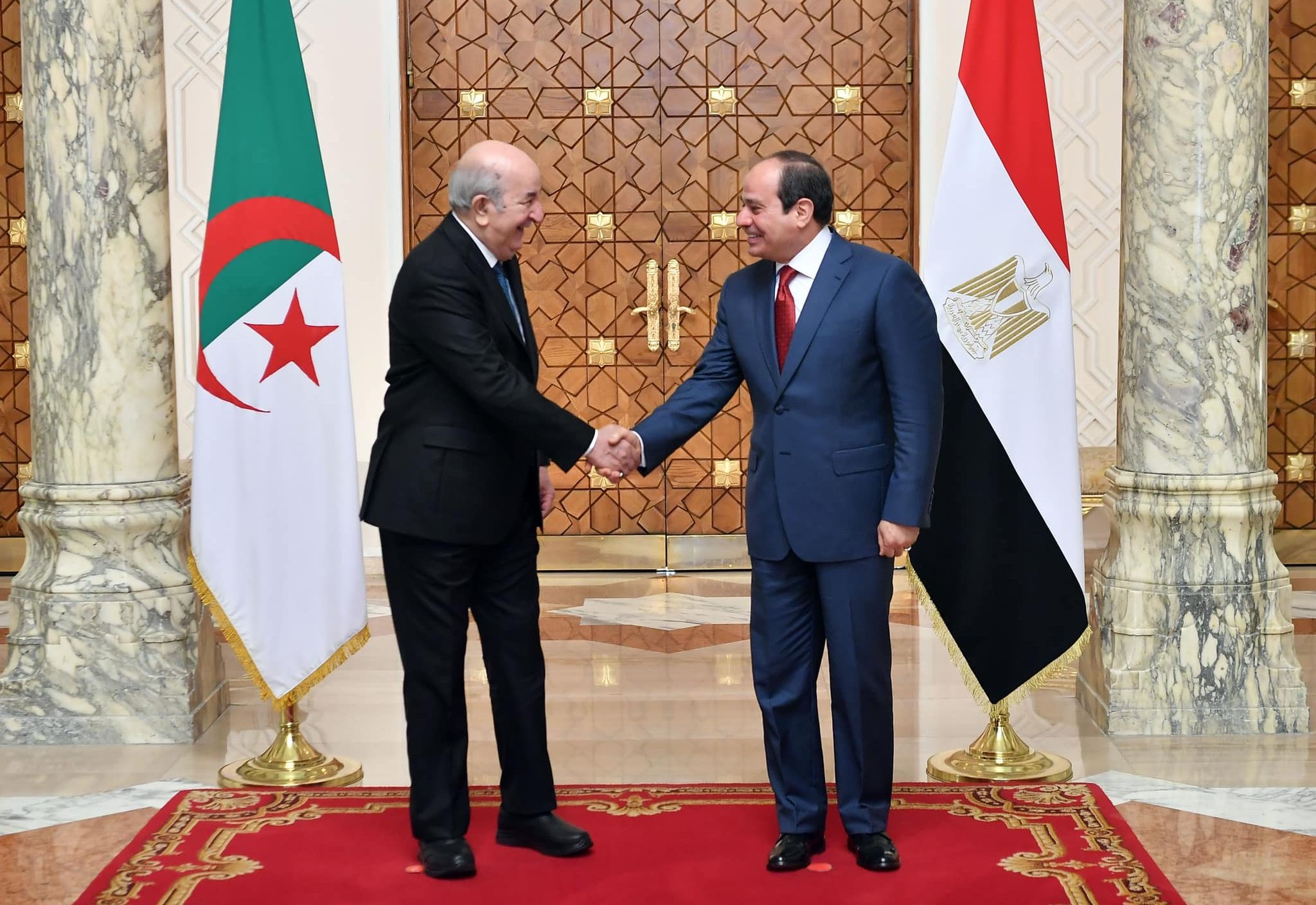 Algerian President Tebboune arrives in Egypt for official visit | Mena ...